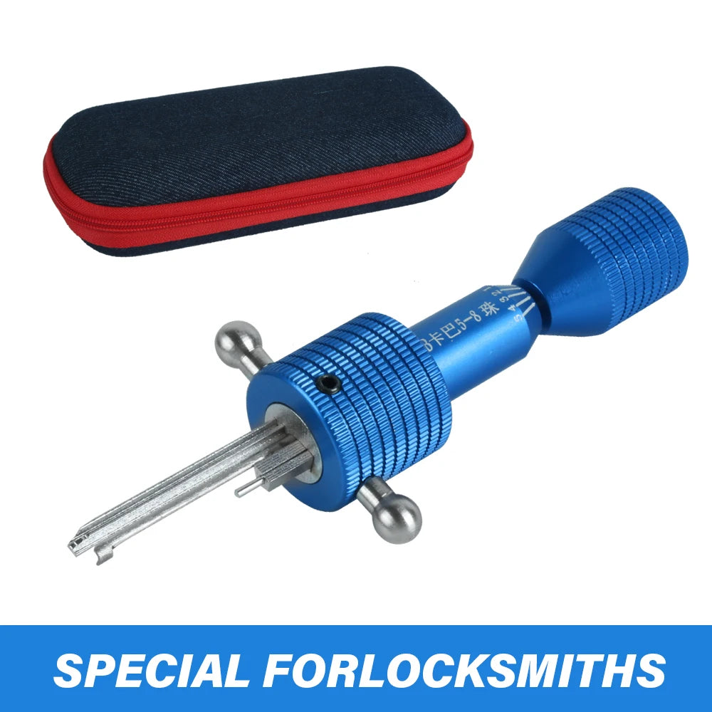 Professional KABA MUL-78 Key Decoder Tool Positive Groove AB Positioning One-Character Locksmith Tool Lock Opening Tool
