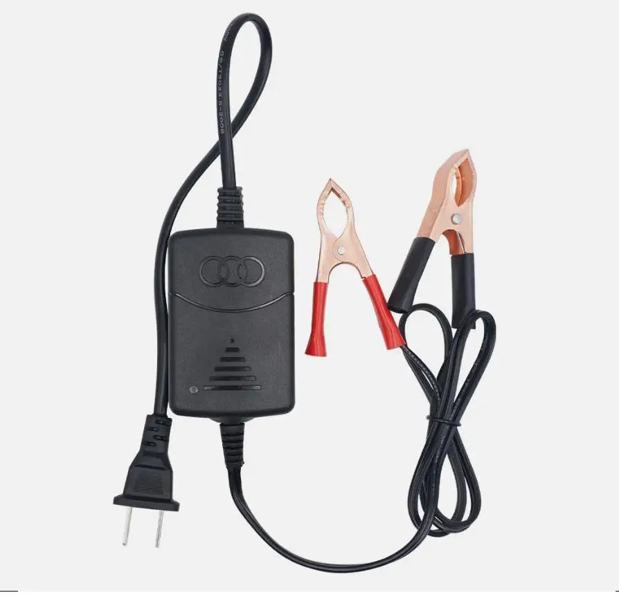 2PCS NEW Plastic Storage Batteries Charger Universal Car Truck Motorcycle 12V1A 14.4V Two Wire Clip Charger Double-line Clip