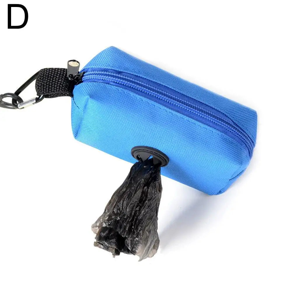 Leash-Mount Dog Waste Bag Dispenser - Puppy Walking Holder