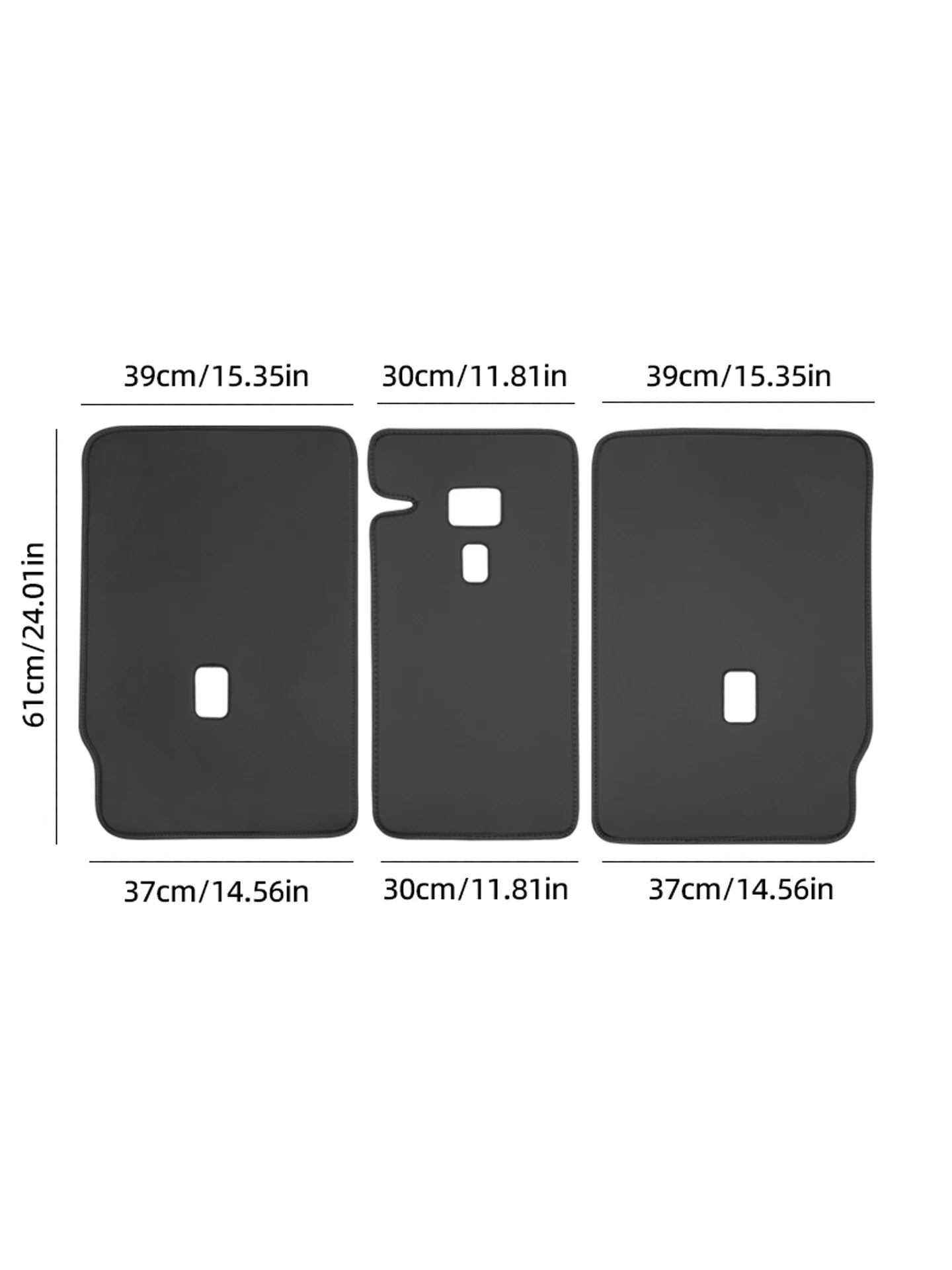 Rear seat backrest protection pad For Tesla Model Y Juniper Trunk Rear Seat Back Cover Backrest Protector Cover Protection Mat
