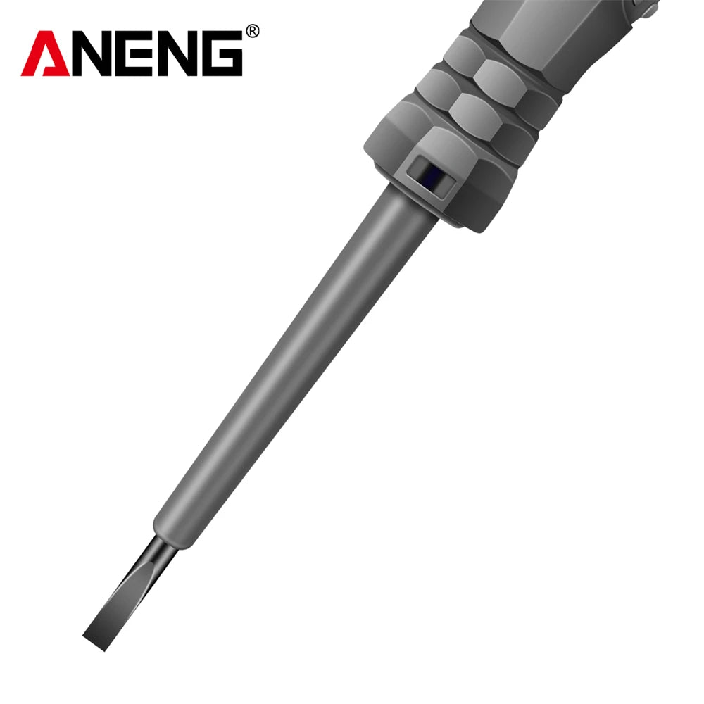 ANENG B04 Slotted/Phillips Screwdriver Induction Detector Pen Neon Bulb Indicator Meter Non-contact Test Voltage Tester Tools