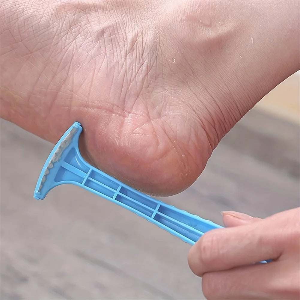1pc Foot Heel Callus Remover Feet Dead Skin Removal Skin Care Tool Plastic Portable Pedicure Rasp