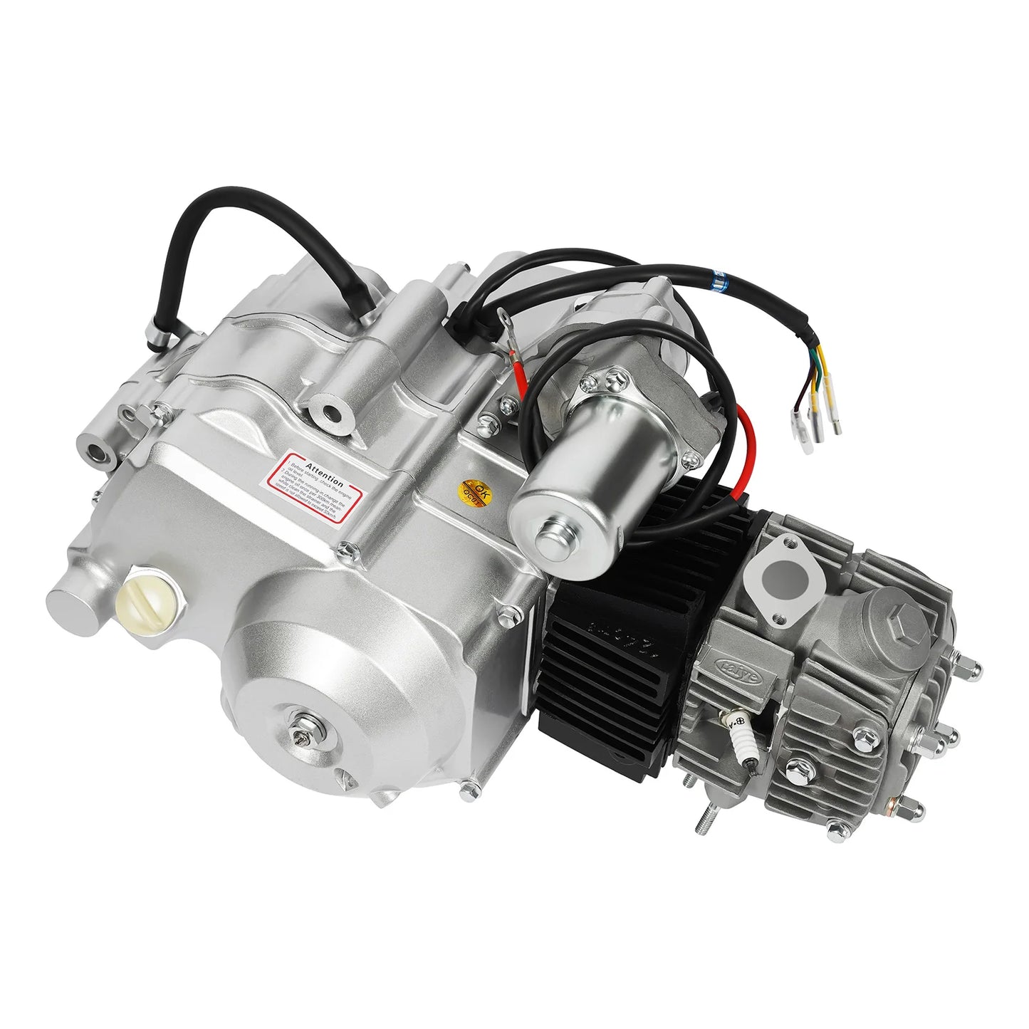 5.5KW Parallel 4-Stroke Single-Cylinder Engine for ATVs,125cc 4 Stroke Engine Motor Kit Electric Start 125CC Engine