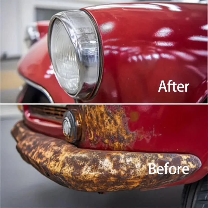 Multifunctional car rust remover used for removing rust providing surface protection on car brake pads iron metal surface 1PC