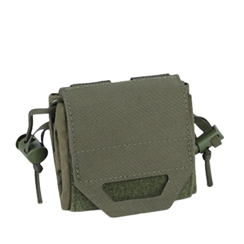 Tactical Foldable Recycling Bag Dump Pouch MOLLE Drop Pouch durable Mini Magazine Utility Pouch