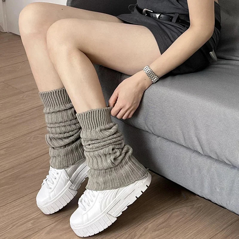 Women's Crochet Knit Leg Warmers, Boot Cuffs