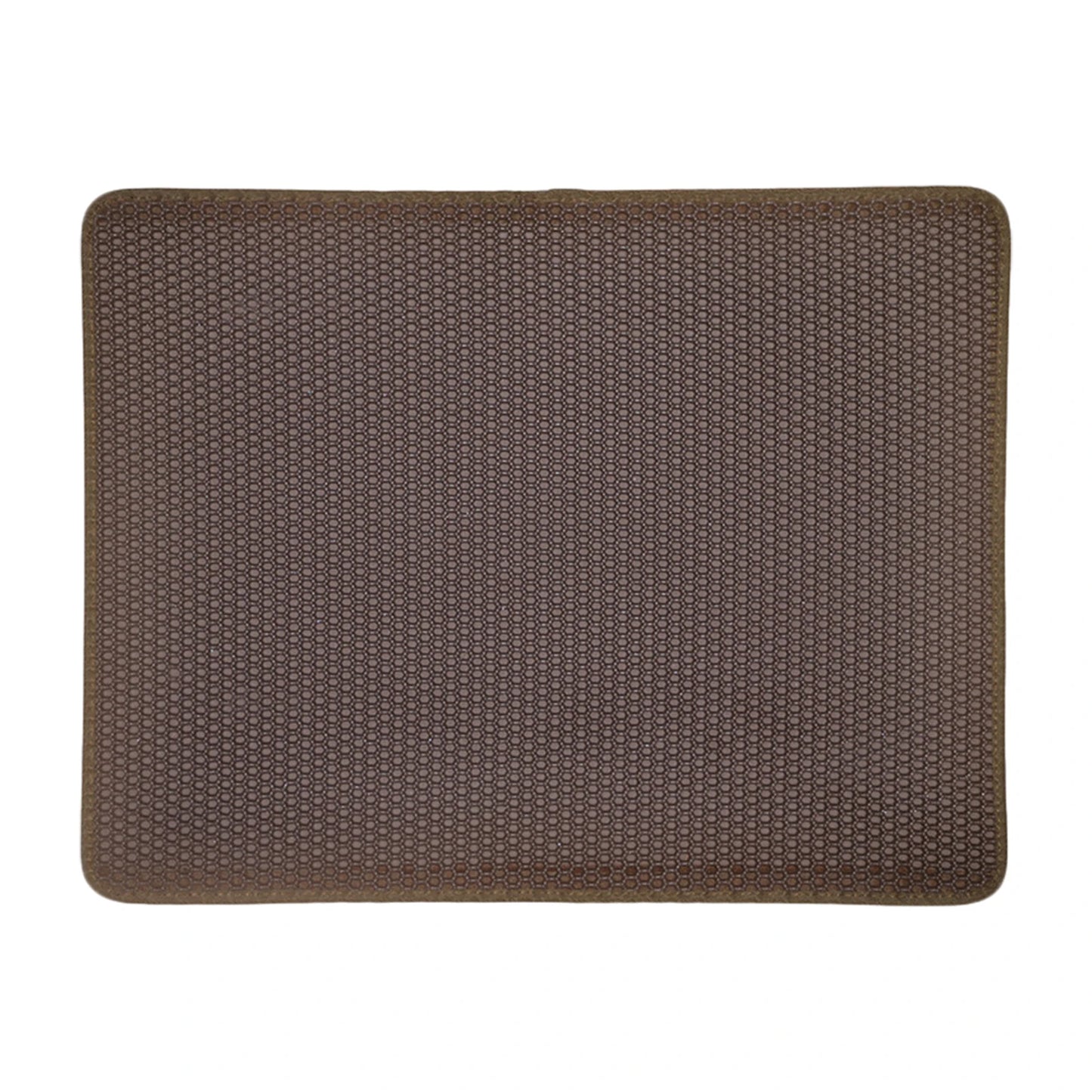 Cat Litter Mat Non Slip Big Pet Litter Box Filter Mat Double Layer Wear Resistant Waterproof Cat Litter Mat Pet Clean Supplies