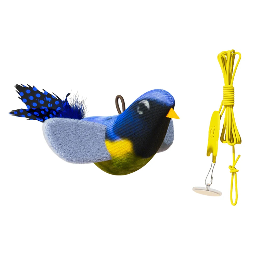 Automatic Rolling Cat Ball Toy with Tail, Rechargeable