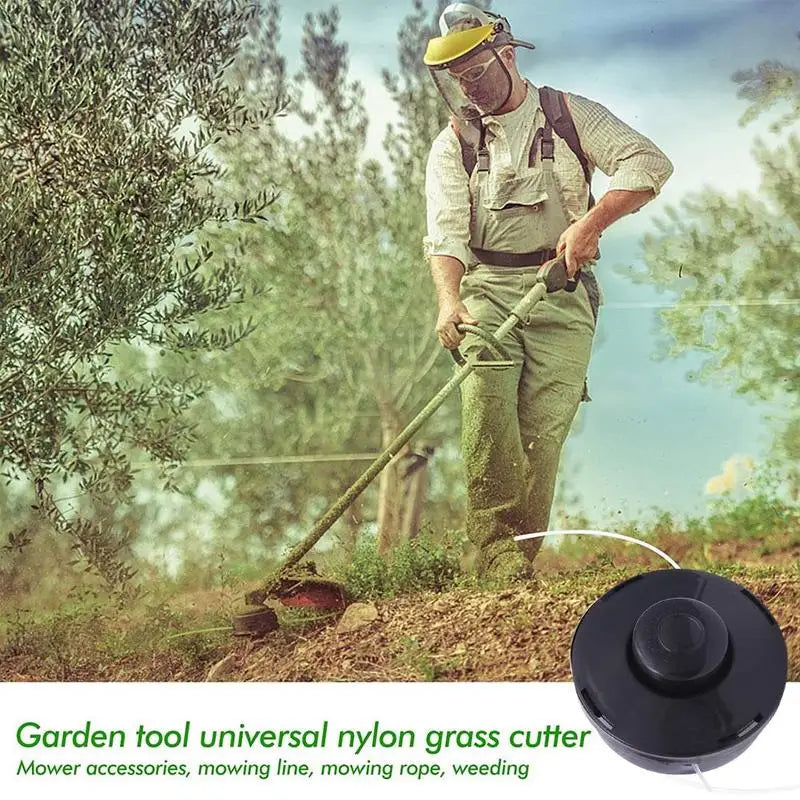 Universal Brush Cutter Trimmer Replacement Head Durable Household Garden Grass Trimmer Head Grass Trimmer Power Tool Accessories