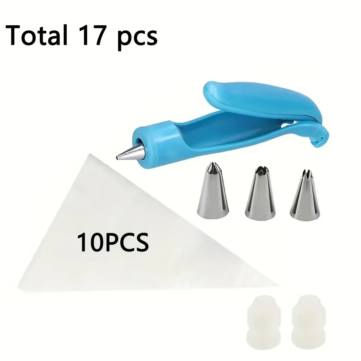 Cake Decorating Tool Kit - Beginner Baking Set, 1 or 17 Pieces - photo 8