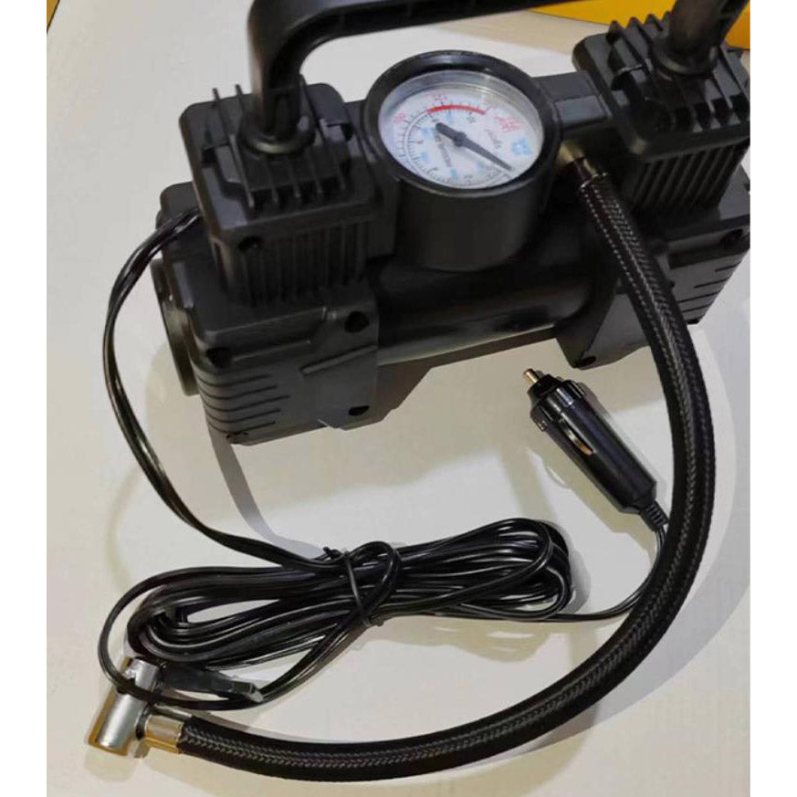 Car Tire Air Pump Powerful Press Fit Electric Air Pump Anti Ice Leakproof Compressor Car Tire Inflator Auto Repair Accessories