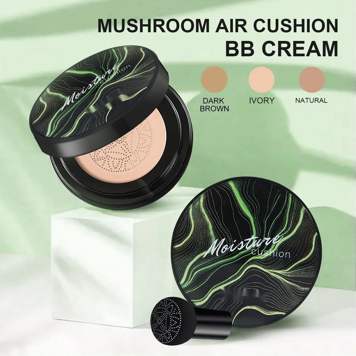 Moisturizing Waterproof CC Cream Foundation with Applicator