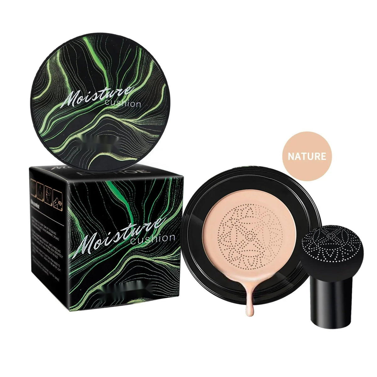 Moisturizing Waterproof CC Cream Foundation with Applicator