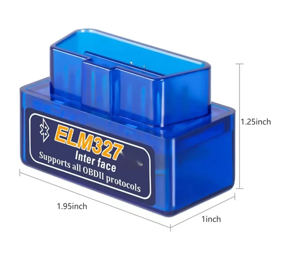 Mini ELM327 Bluetooth OBD2 Diagnostic Scanner (V1.5)