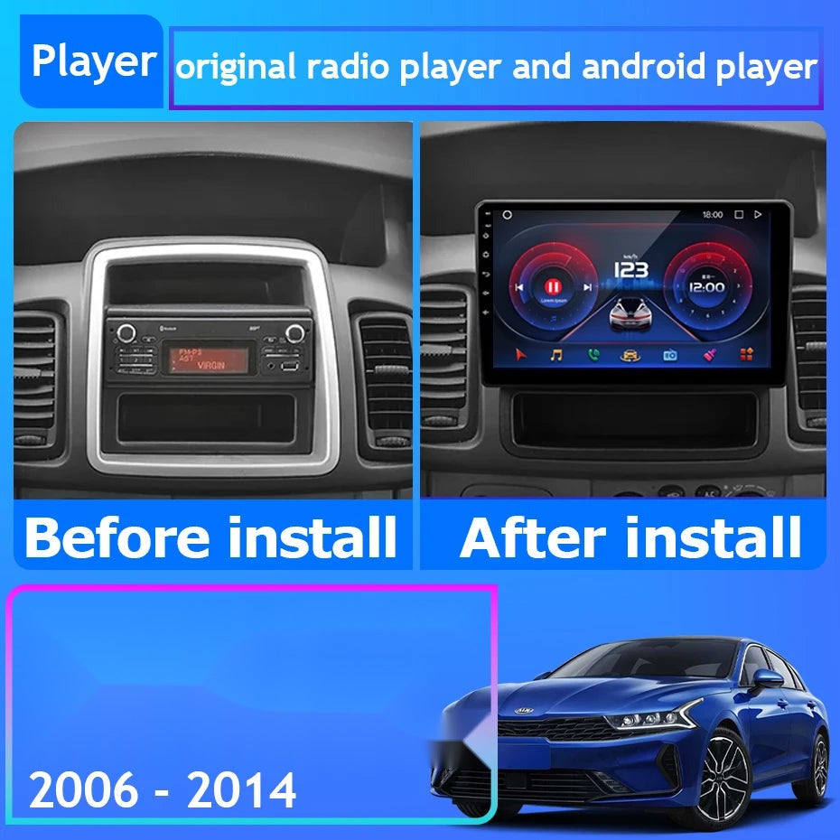 Car Stereo with CarPlay & Android Auto for Trafic