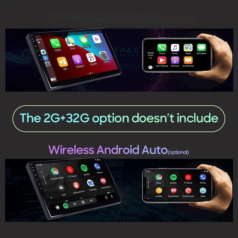 Car Stereo with CarPlay & Android Auto for Trafic