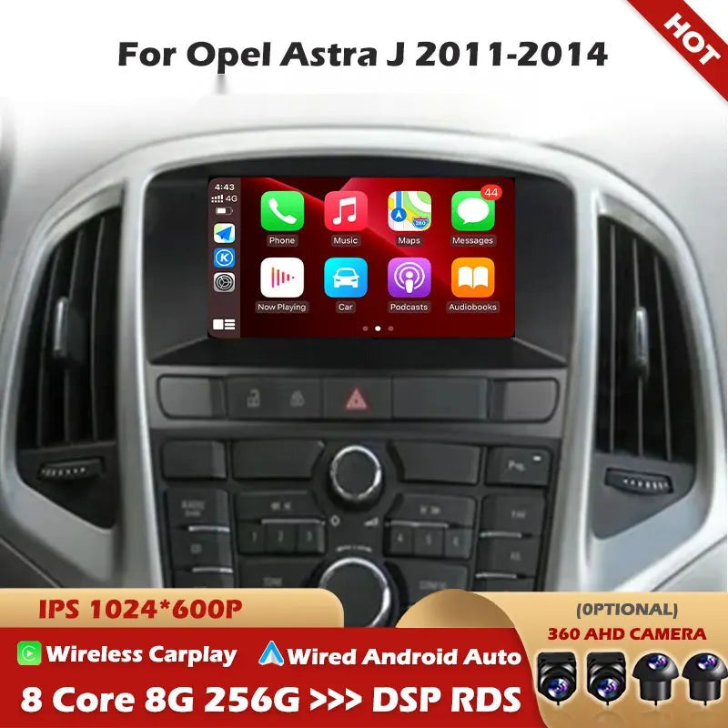 Android Car Stereo for Astra J Excelle with CarPlay & GPS