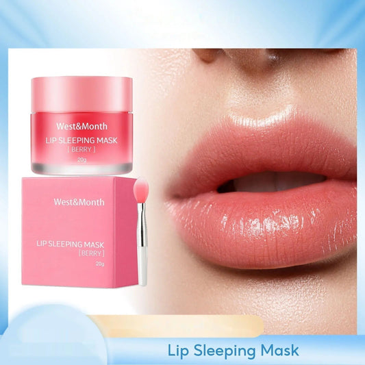 Sleeping Lip Mask Cream Balm - Smoothing and Moisturizing Lip Care