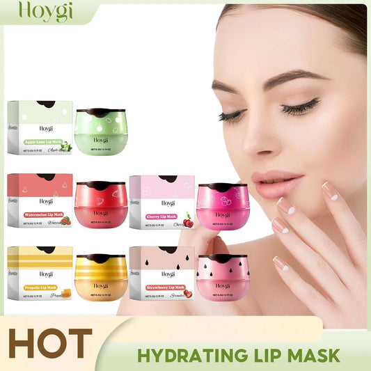 Lip Mask Cream - Moisturizing Nourishing Lip Care for Dry Peeling Lips