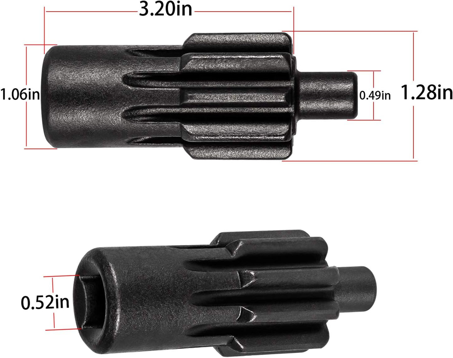 Engine Barring/Turning Tool for Paccar MX13 Engines Kenworth T880 Truck and Peterbilt Replaces 1453158PE 1453158