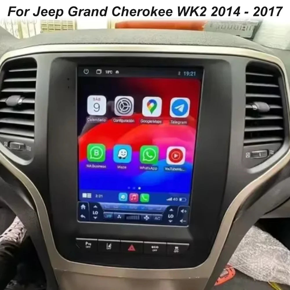 9. 7Inch For Jeep Grand Cherokee WK2 2014 - 2017 Wireless Carplay AutoRadio Car Radio Android 14 7862CPU Multimedia-player GPS