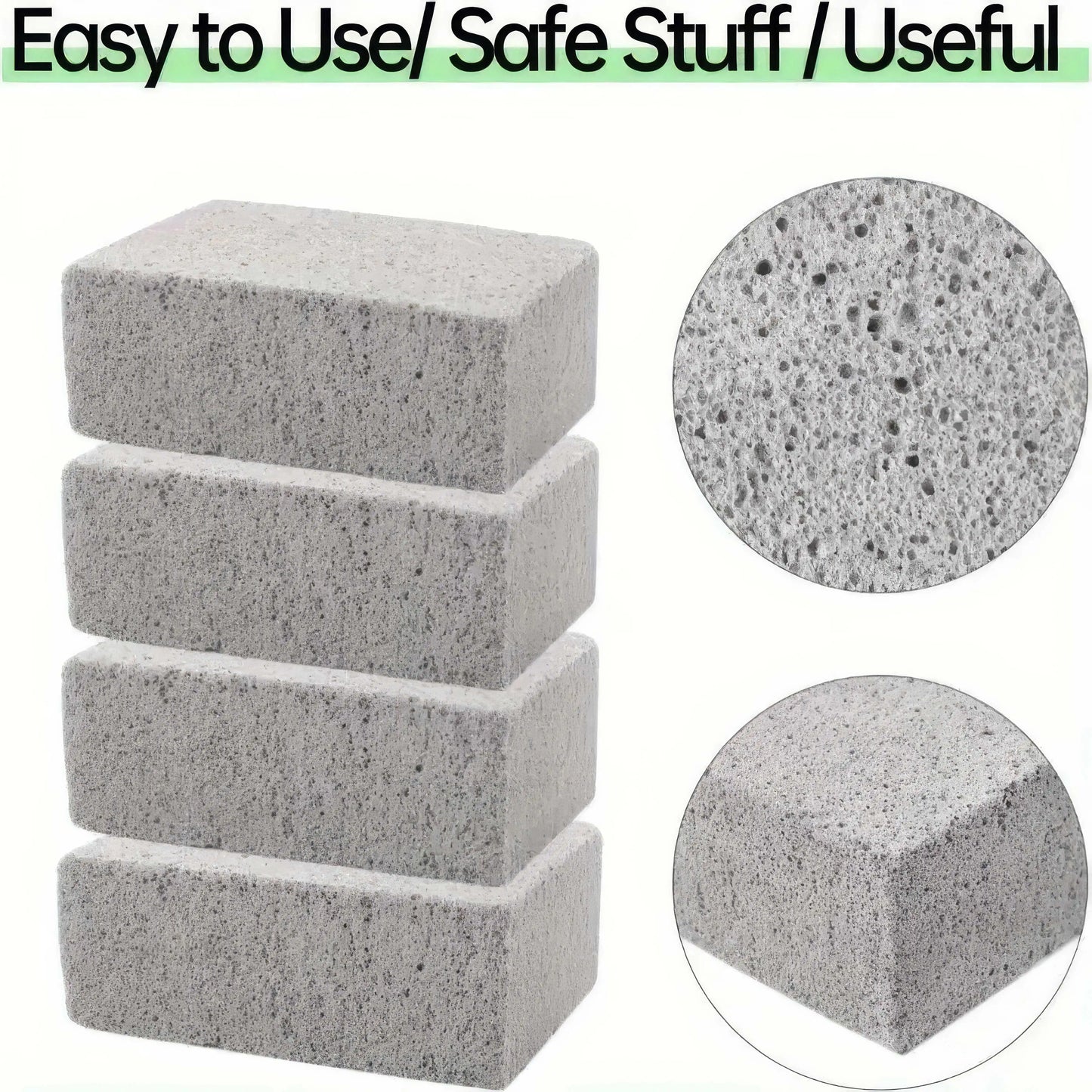 Heavy-Duty Pumice Cleaning Stone for Pots and Grills