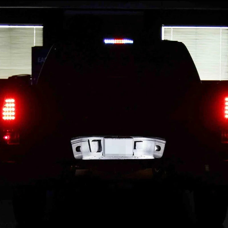 iJDM Canbus LED License Plate Light For Chevrolet Silverado GMC Sierra 1500 2500 3500 Truck White Car-Styling Number Lamp 12V