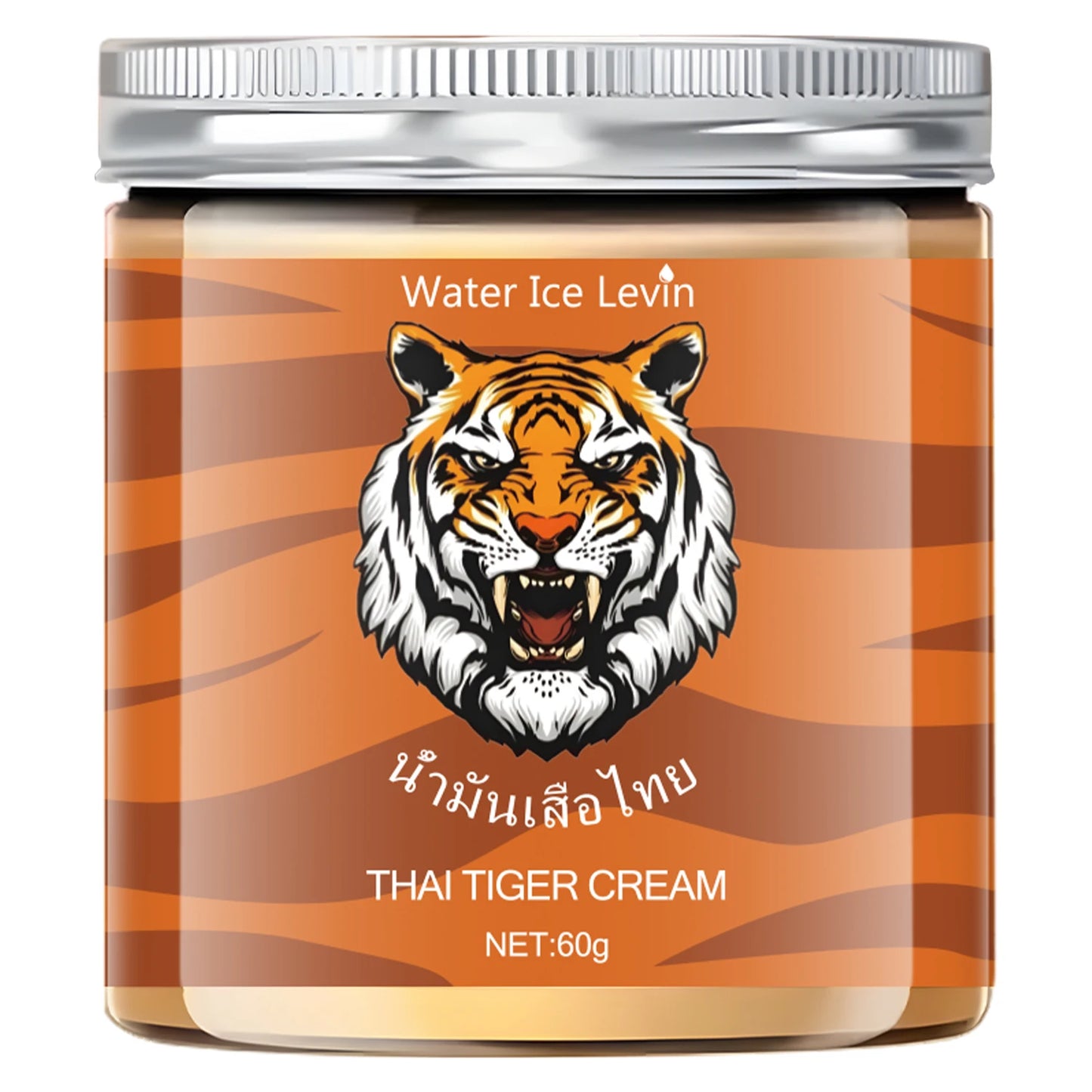 Thai Tiger Pattern Firming Body Cream Contains Hyaluronic Acid and Glycerin, Suitable for All Light Skin Tones, Provides Deep Hydration, Anti-Sagging, and Is Suitable for Adults