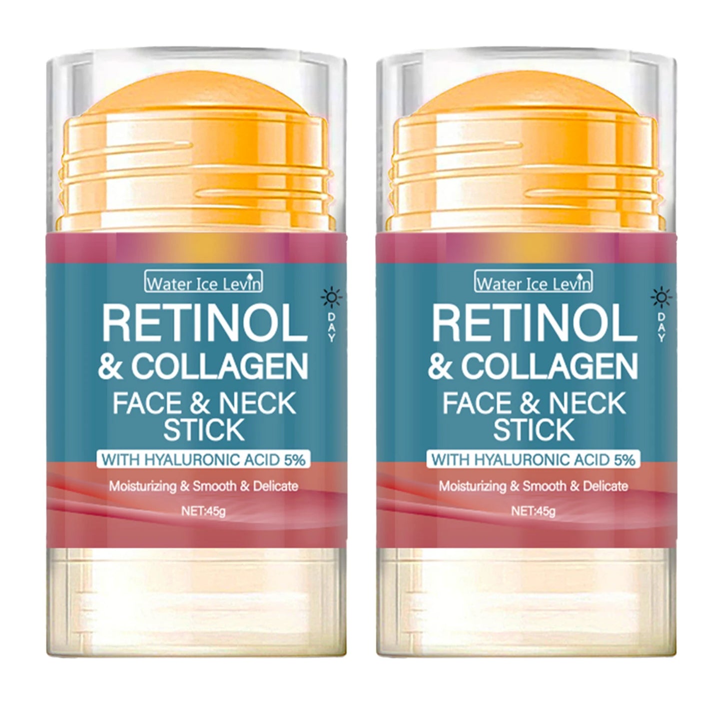 Water Ice Levin Retinol & Collagen Lifting Firming Cream Stick 45g – Wrinkle Smoothing, Whitening & Moisturizing | CPNP Certified | 1, 2 & 3 Pcs