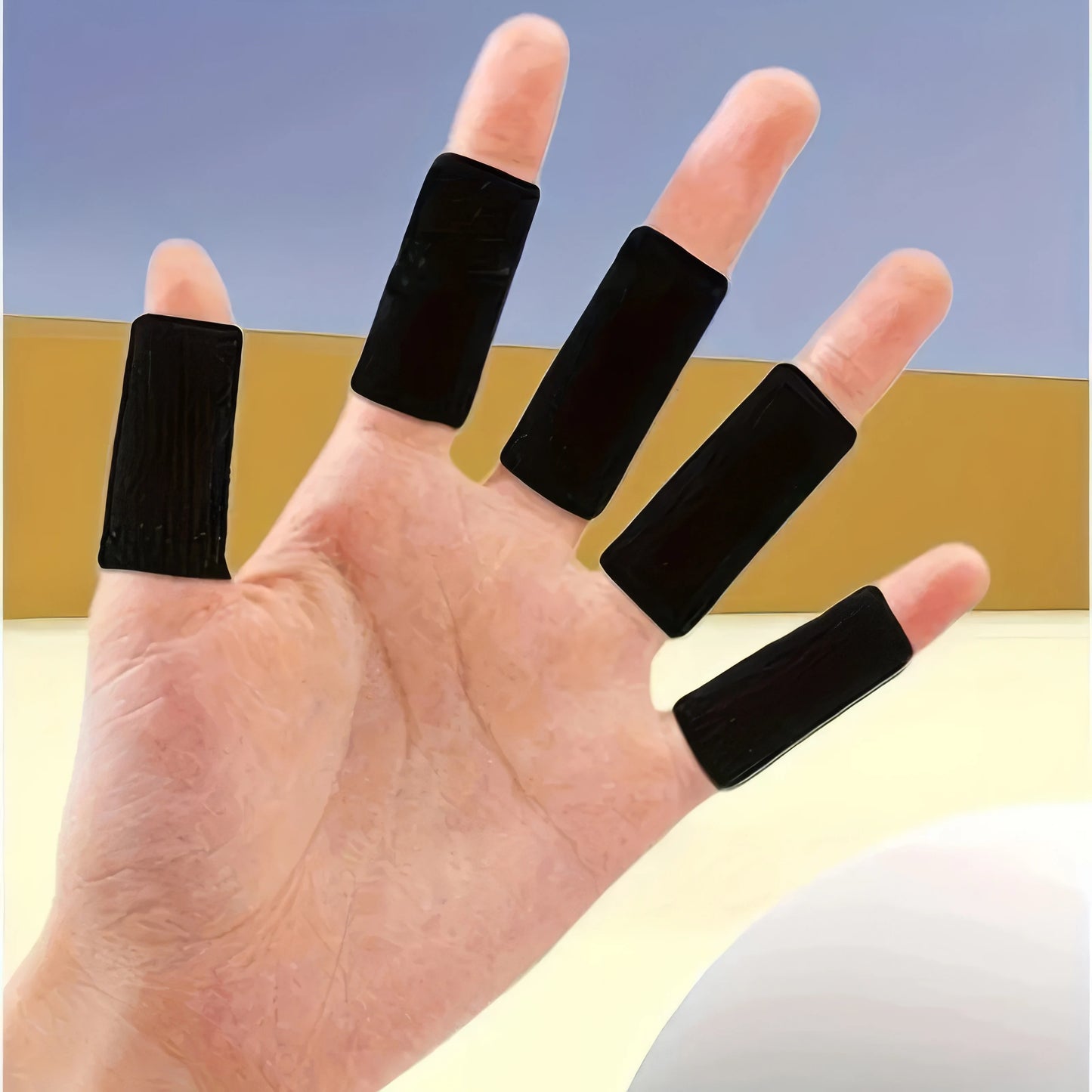 Finger Arthritis Compression Sleeves – Soft Support for Fitness, Rowing & Joint Pain Relief (10/20/30 Pack)