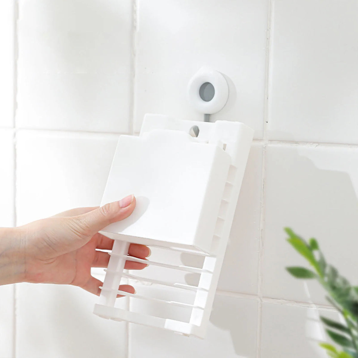 Compact Dish Drainer with Cutlery Holder - Small Sink Drying Rack - photo 4