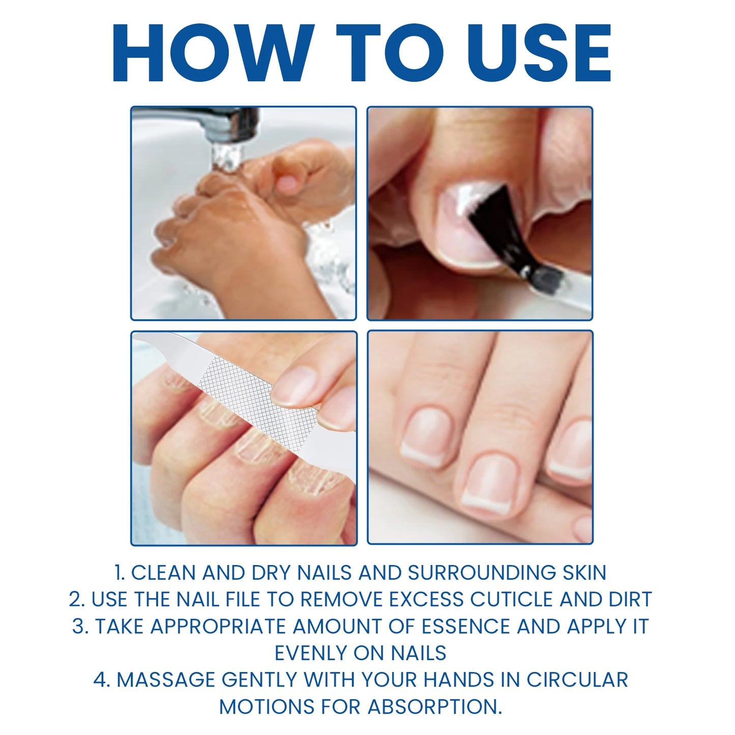 West&Month Nail Fungus Repair Liquid Hand Foot Skin Care Serum Remove Infected Thicken Bright Fungal Treat Soft Hand Foot Care
