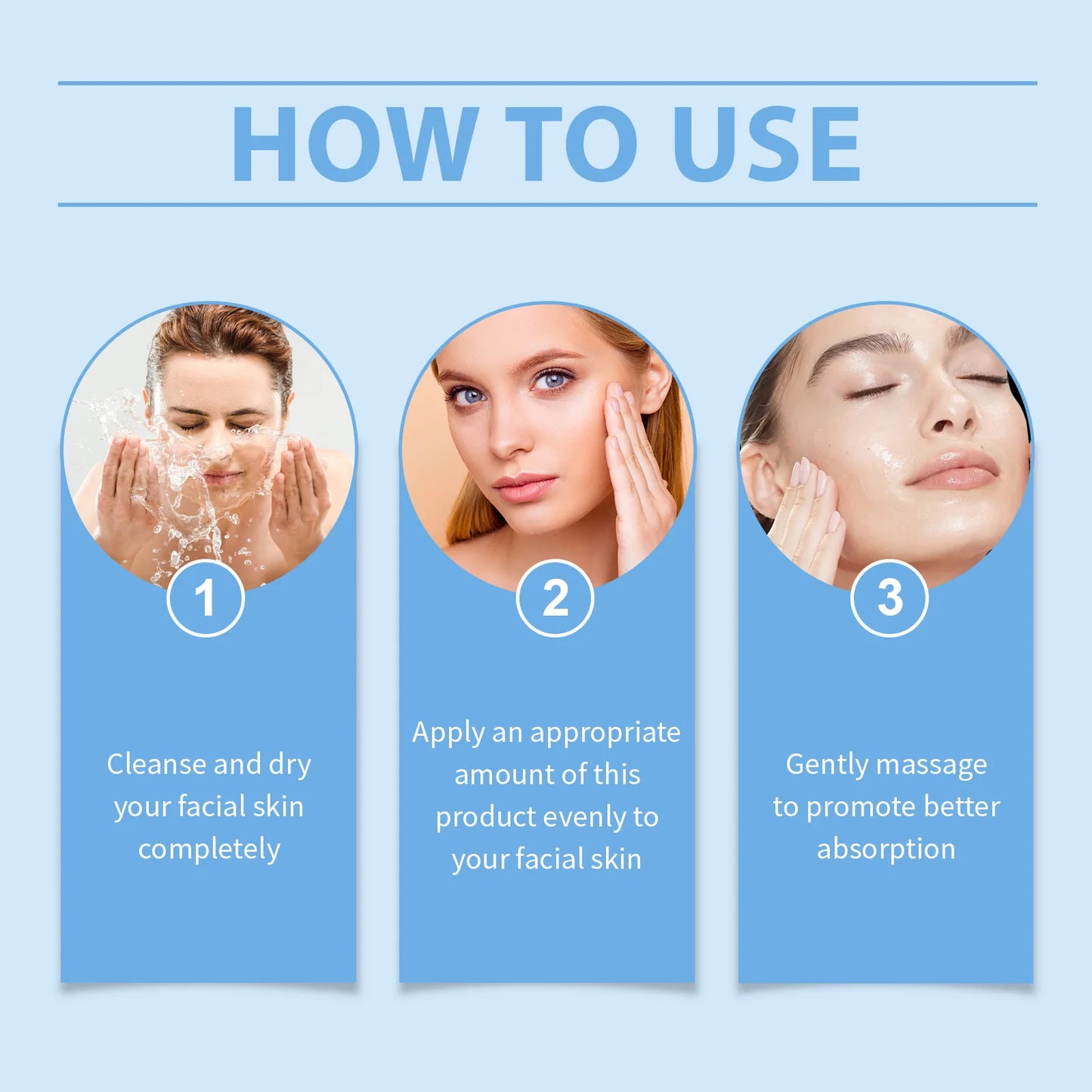 30ML Face Glowing Serum Gentle Moisturizing & Nourishing Enhance Skin Elasticity Firming Fade Fine Lins Glowing Facial Serum