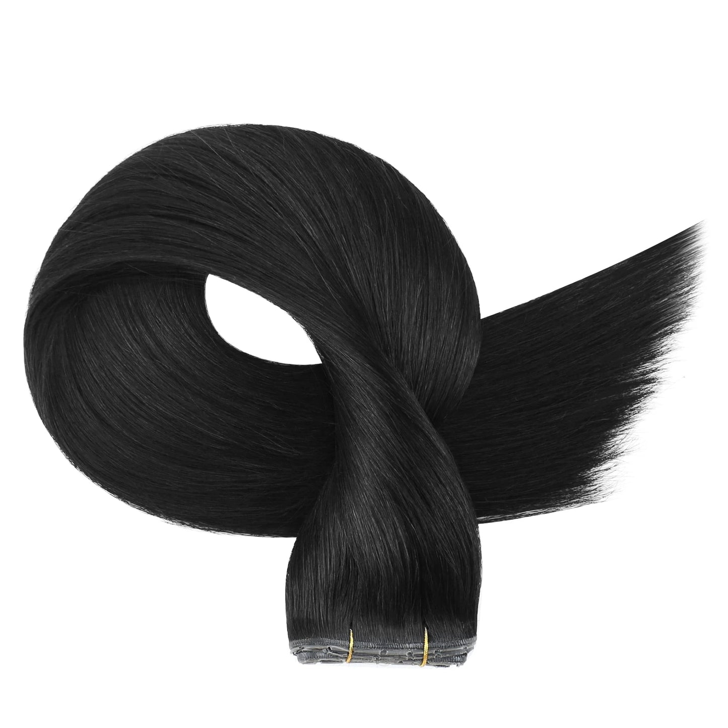 Moresoo Butterfly Weft Hair Extensions Pu Hole Weft Double Sided Genius Weft Bundles Hand Tied Weft Invisible Weave For Women