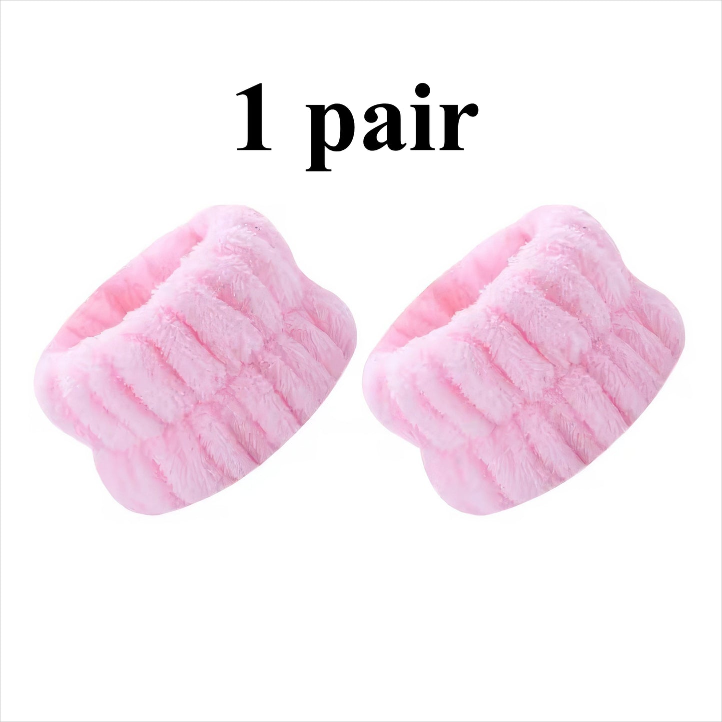 1 Pair of Blue/pink Wrist Straps for Face Washing, Quick Dry Cleaning Face Straps with Water Absorption, Suitable for Skincare