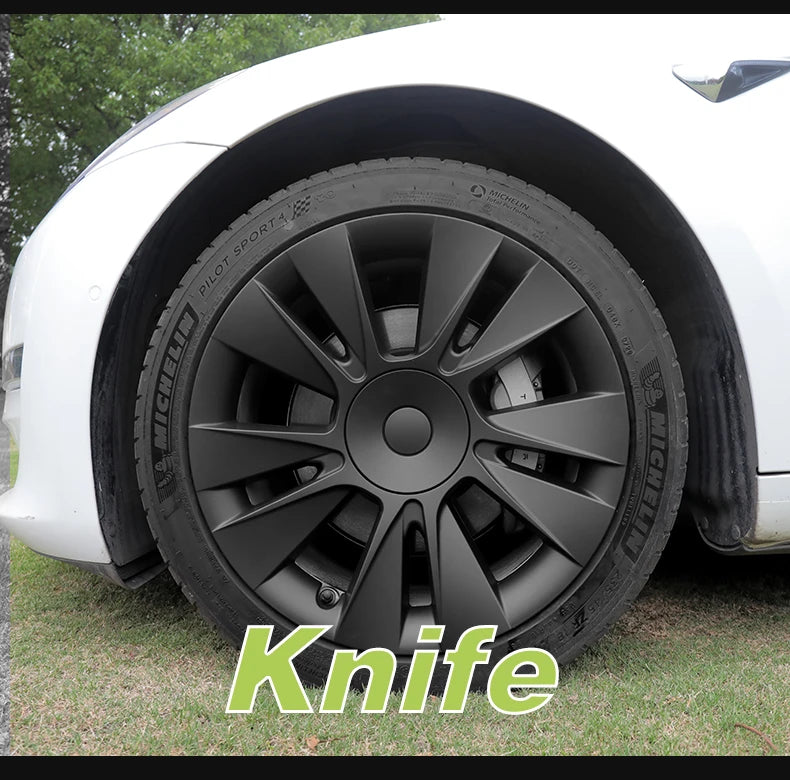 4PCS Design For TESLA Model 3 2026-2026 18 Inch Arachnid Style Wheel Cover Hubcaps Cap Only For Model 3 Wheel Cover Accessories