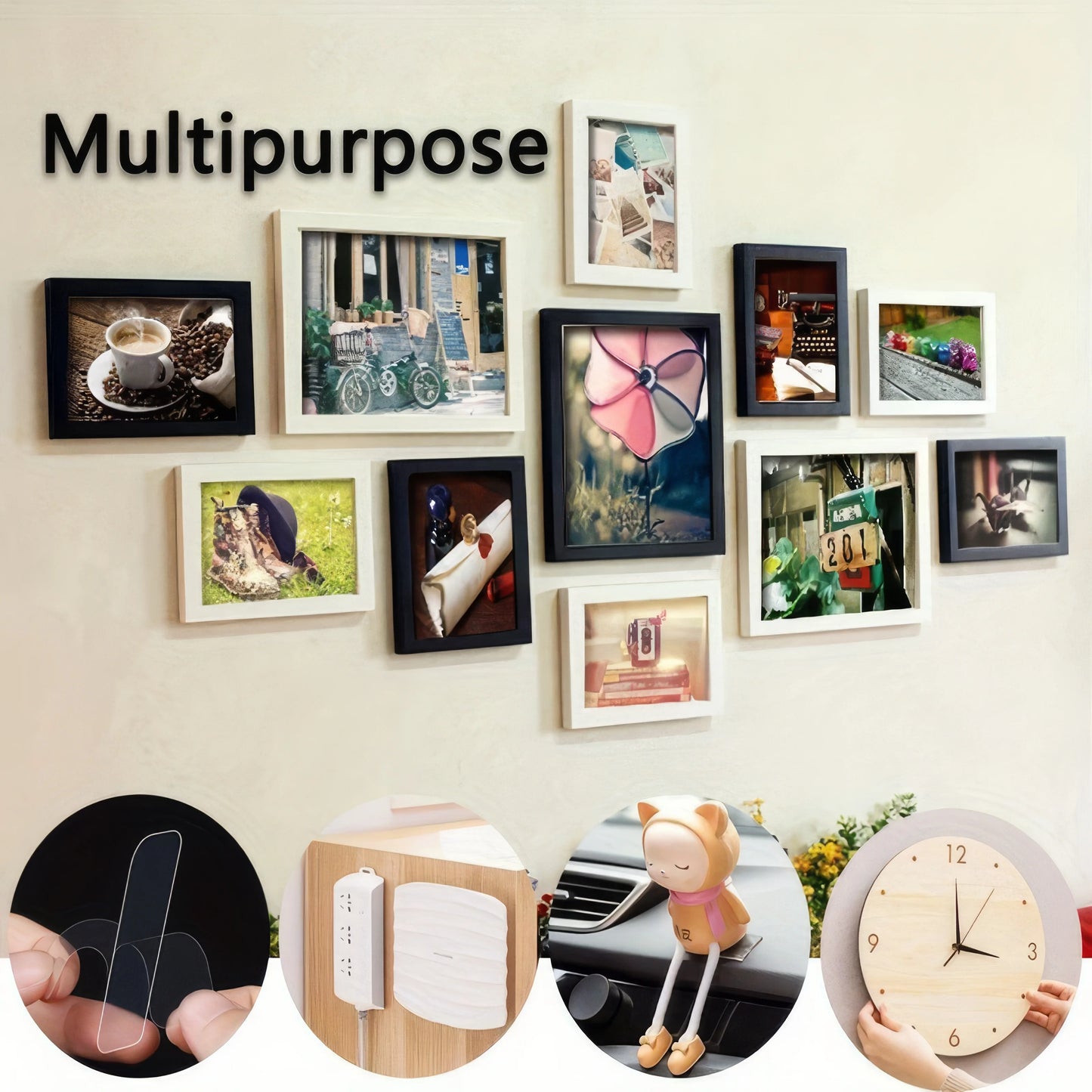 2 Boxes/120 Pieces of Transparent Double-sided Tape, Super Adhesive, Suitable for Wall Installation in Homes and Offices