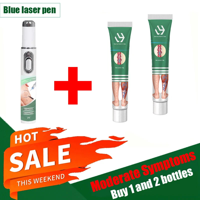 2026 New Blue Light Pen to Solve Venous insufficiency Legs care Tools