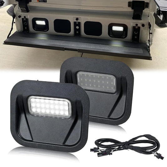 LED Rear Tailgate Step Light Kit — Chevrolet Silverado & GMC Sierra 1500/2500HD/3500HD (2020–2022)