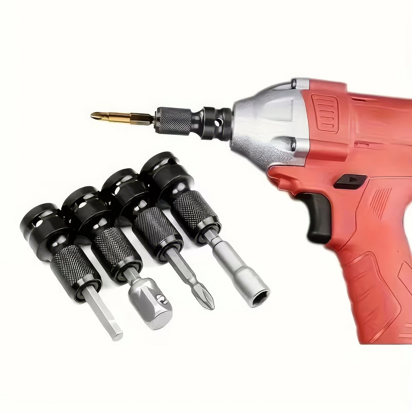 Electric Wrench Conversion Head Adapter – Durable Steel, Universal Fit