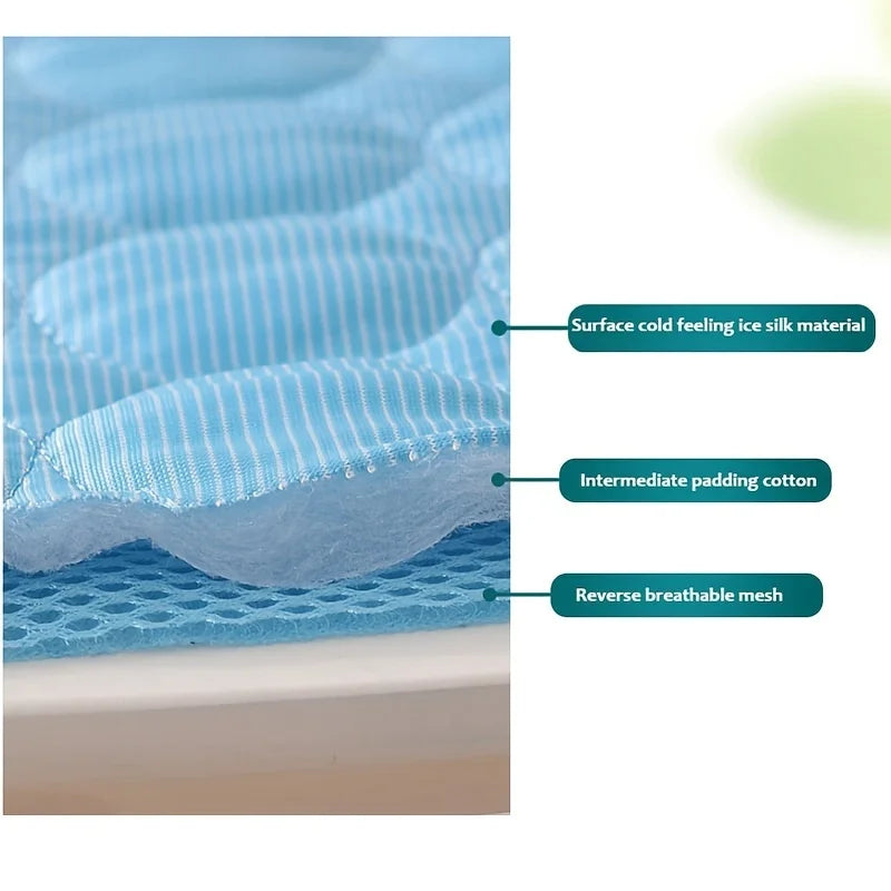Dog Cooling Mat – Extra Large Summer Pet Cold Bed for Small & Large Dogs & Cats | XS–2XL (6 Colors)