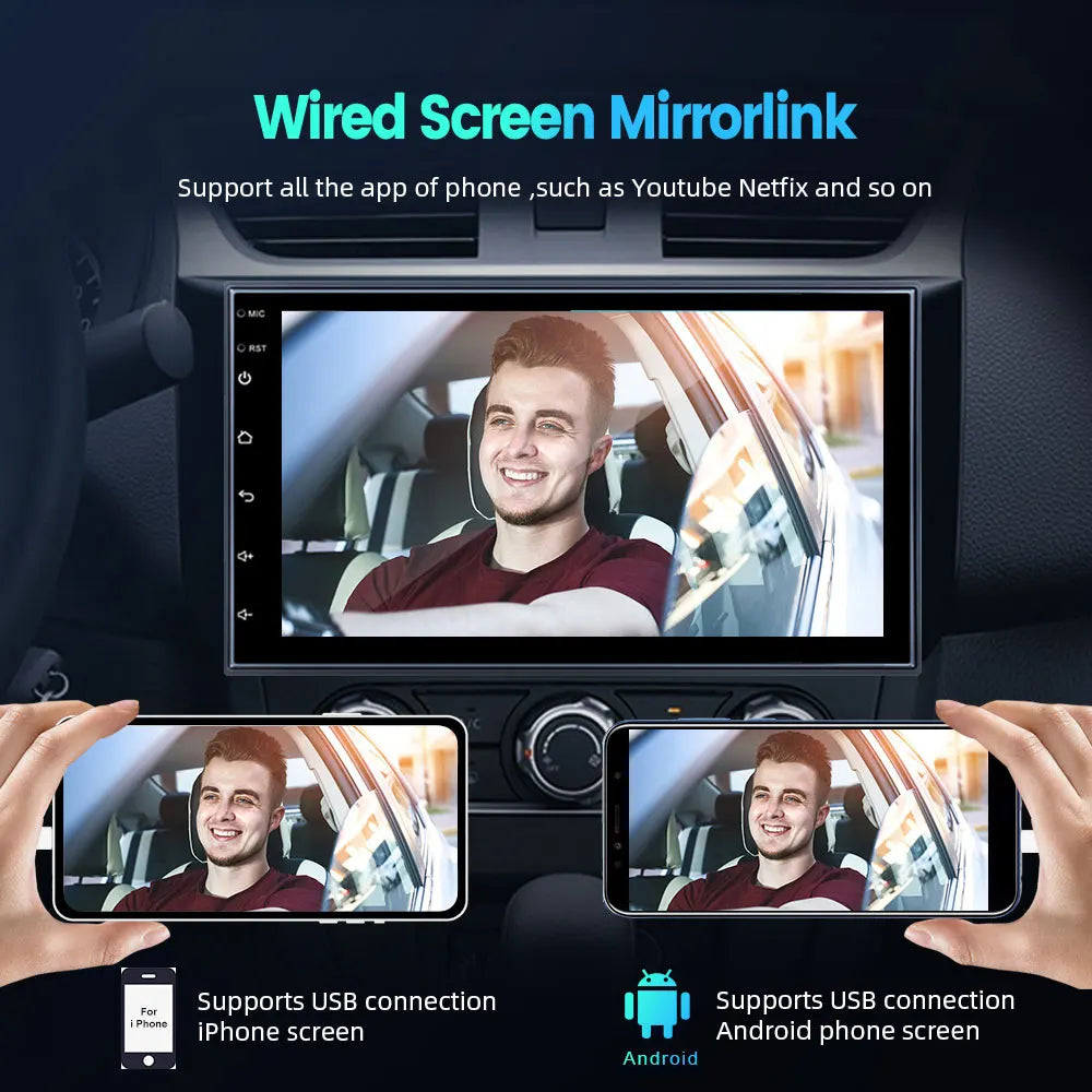 Wireless CarPlay & Android Auto Dongle for Android Car Head Units