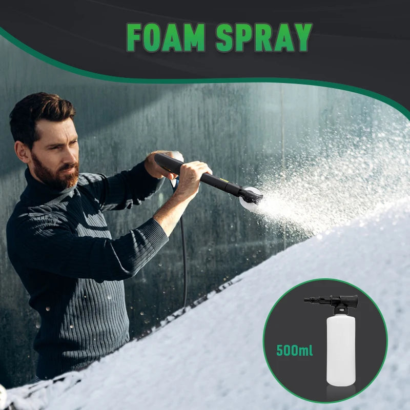 4500PSI Electric Power Washer — 3.2 GPM with Foam Sprayer