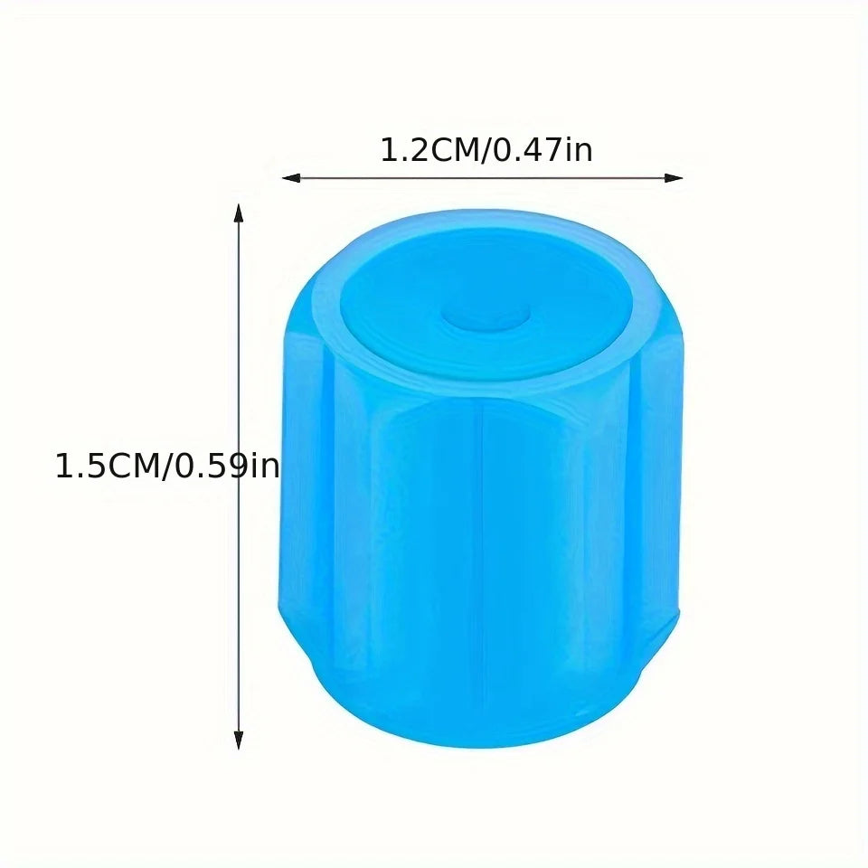 4 Piece Luminous Tire Valve Cap, Suitable for Motorcycle and Car Accessories, Night Riding Safety and Tire Protection