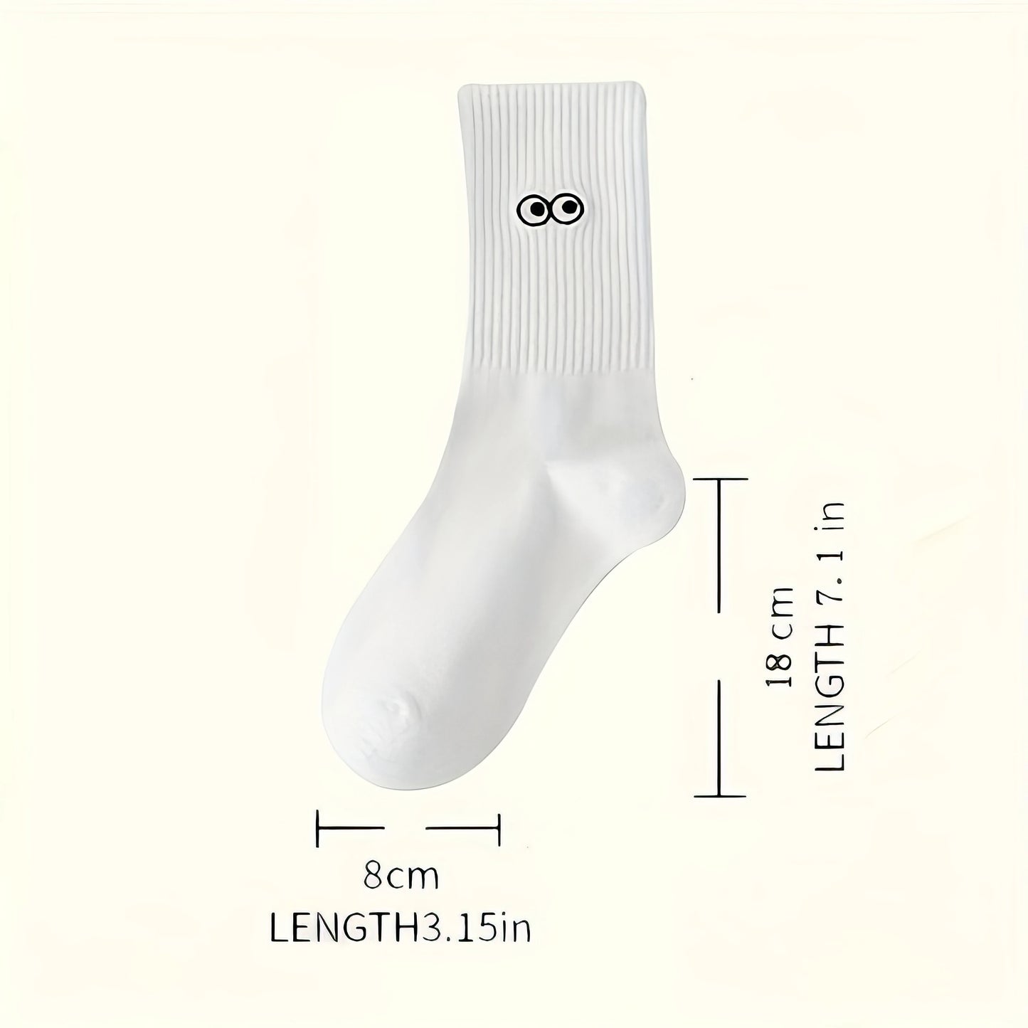 Emoji Socks, 5-Pair Set — Breathable Soft Everyday & Sports Wear