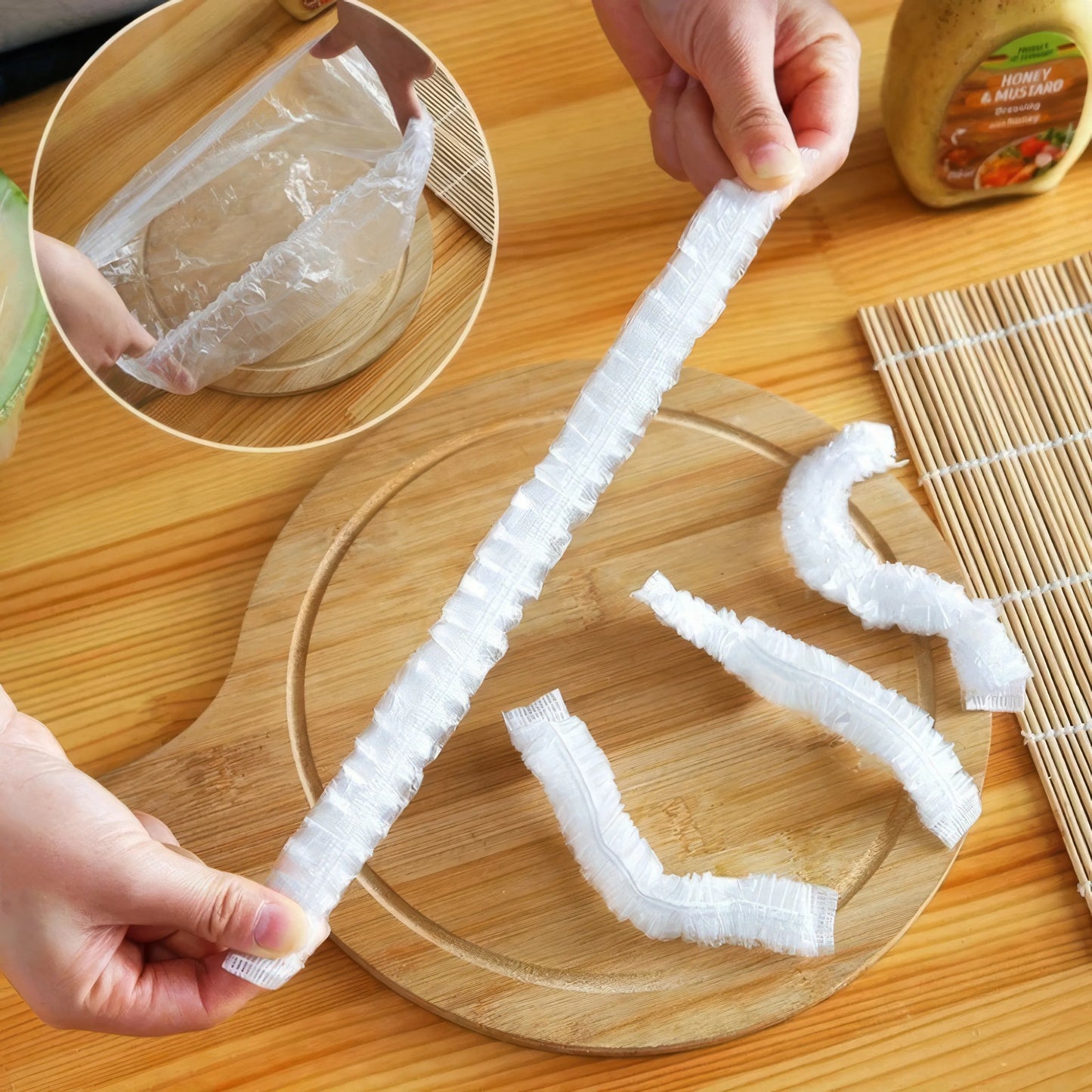 Disposable Food Storage Bags - Bulk Pack of Leak-Proof & Convenient Plastic Bags for Quick Meal Prep, Snacks, and Leftovers
