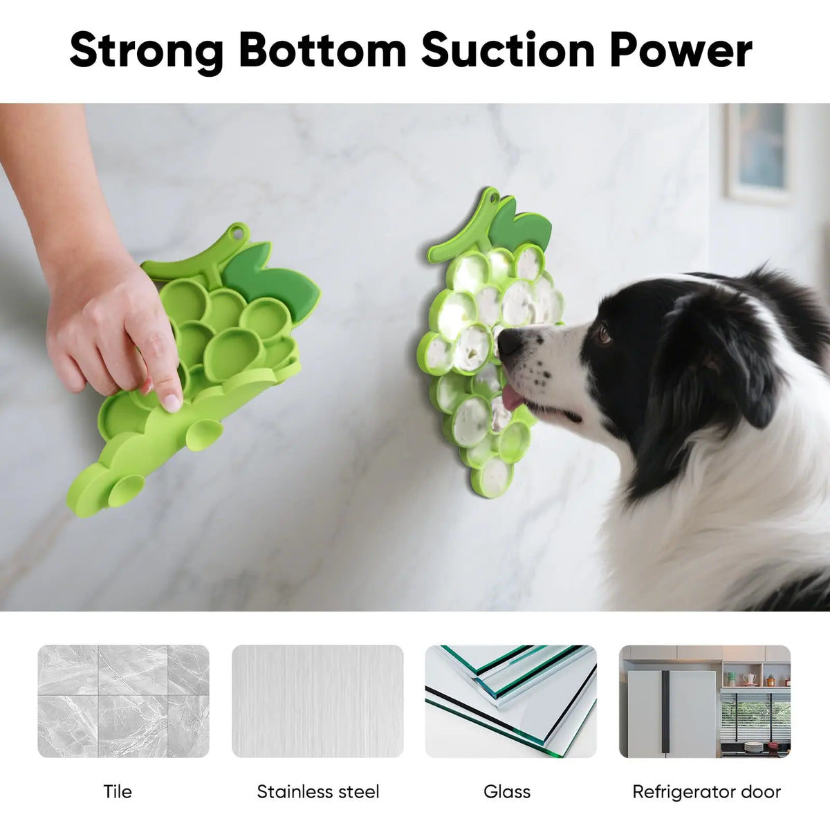 Grape-Shaped Dog Lick Mat with Suction Cups – photo 4