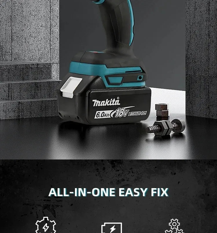 Makita DTW285 18V Brushless Cordless Impact Wrench – High-Torque Power Tool (Tool Only)