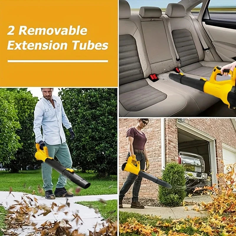 Cordless Leaf Blower – Ultra-High-Power Garden Blower for Leaves, Dust & Snow Removal