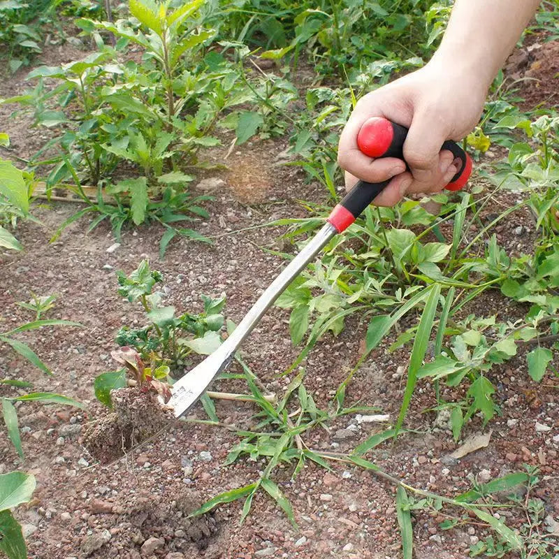 New Garlic Digging Shovel Agricultural Stainless Steel Flower Shovel Gardening Weeding Dig Wild Herbs 3-Point Shovel Garden Tool